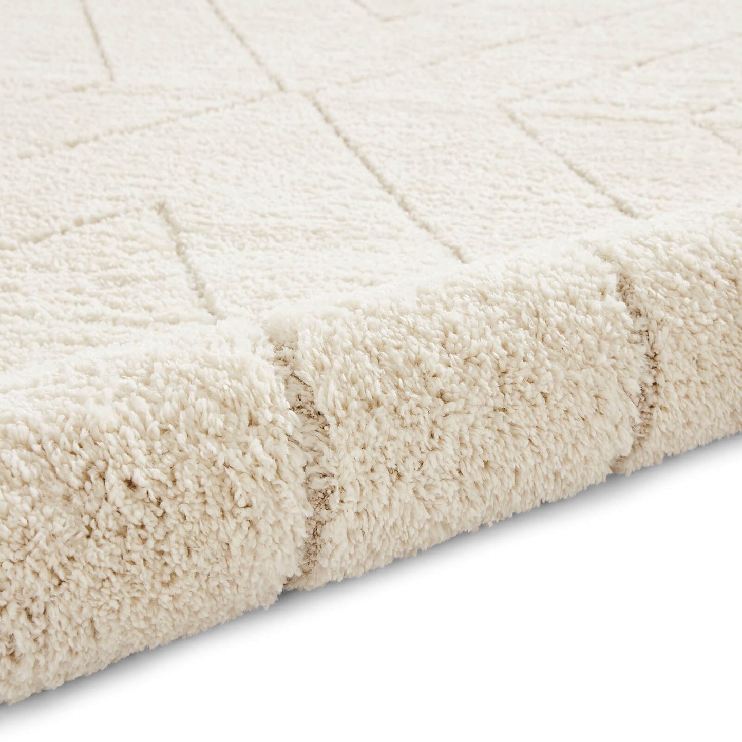 Ideal Shaggy 80362 Cream Berber Rug