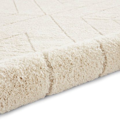 Ideal Shaggy 80362 Cream Berber Rug
