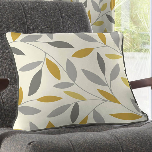 Beechwood Ochre Cushion Cover