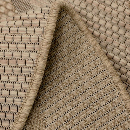 Summer Border Latte Rug