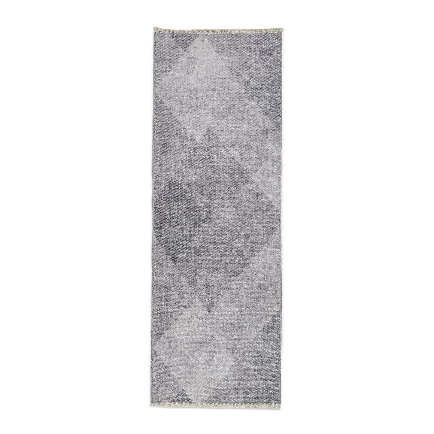 Whisper H1065 Grey Modern Washable Rug