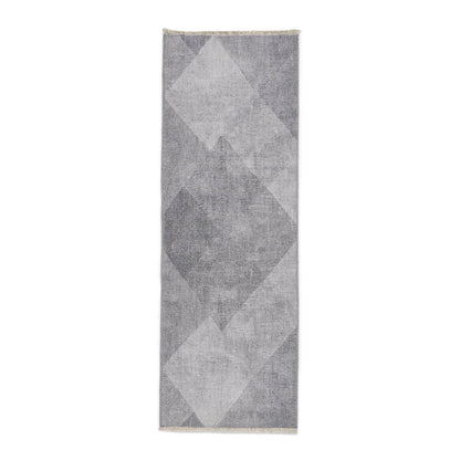 Whisper H1065 Grey Modern Washable Rug