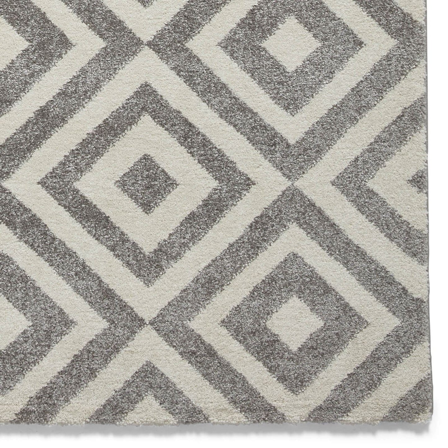 Brooklyn BRK89 (24367) Grey/White Modern Rug