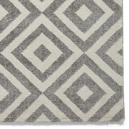 Brooklyn BRK89 (24367) Grey/White Modern Rug