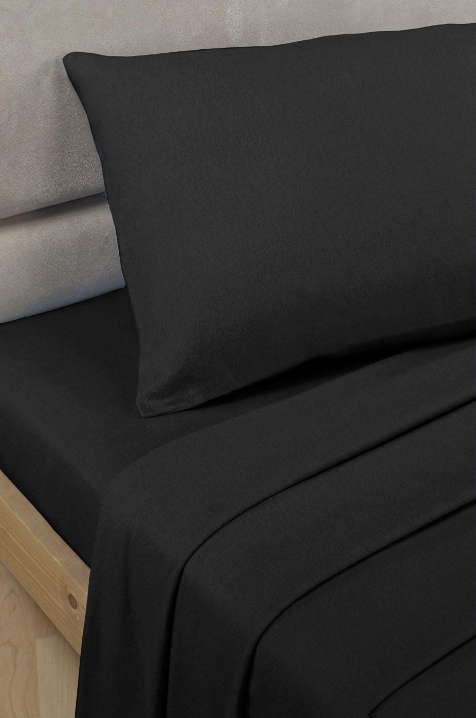 Essentials Percale Black Base