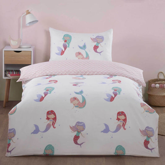 Little Mermaids Multi Micro Fiber Duvet Set