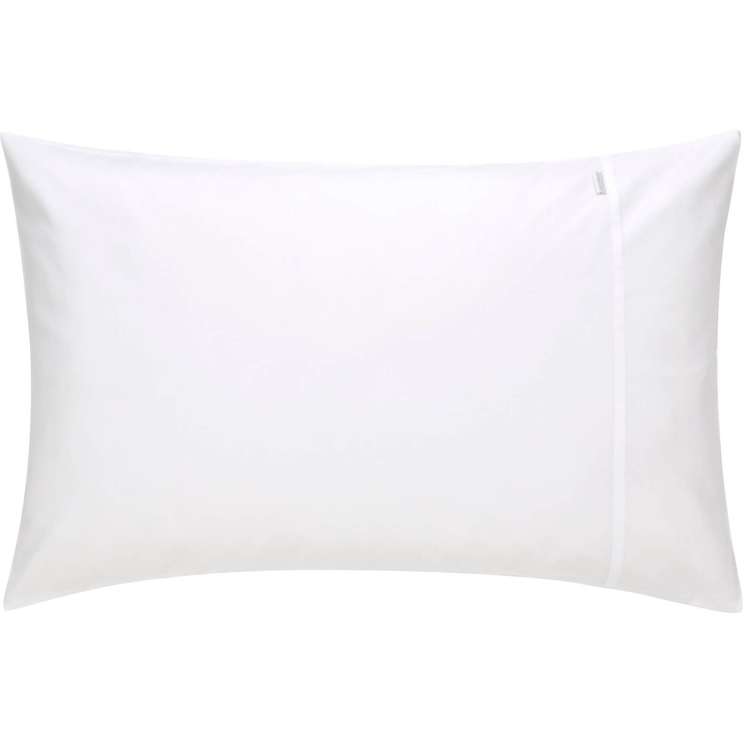 500TC Cotton Sateen Snow Tailored Pillowcase Pair