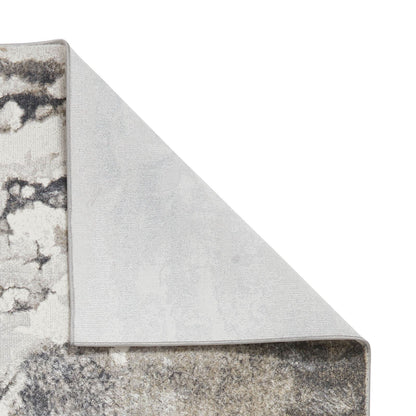 Tidal TL447 Silver/Dark Grey Modern Abstract Rug