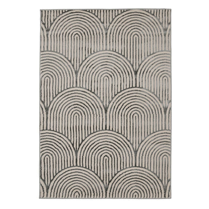 Zoe Arcs Natural Rug