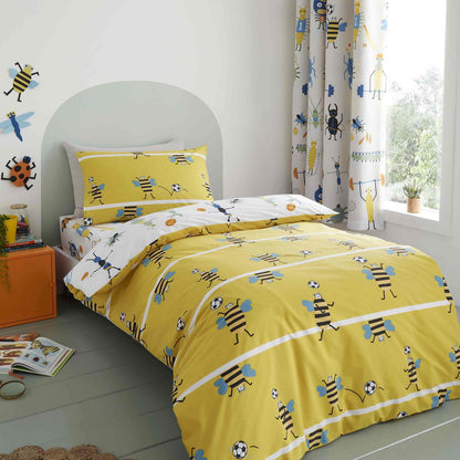 Bug Tastic Yellow Duvet Set