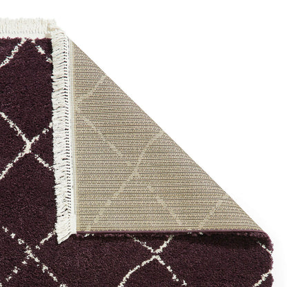 Boho 5413 Purple Berber Rug