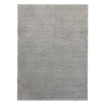Malmo Tear Drop Grey Rug