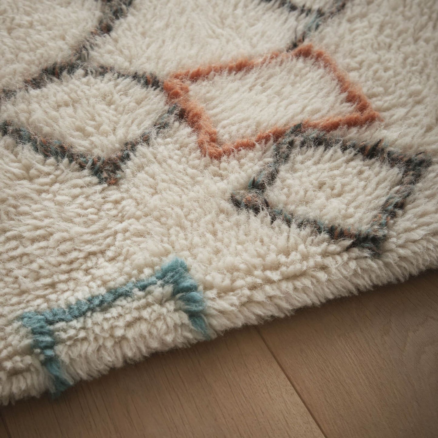 Origins Berber Knotted Chain Ivory/Multi Rug