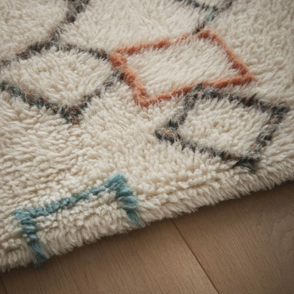 Origins Berber Knotted Chain Ivory/Multi Rug