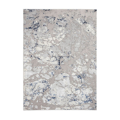 Apollo 2677 Grey/Navy Modern Rug