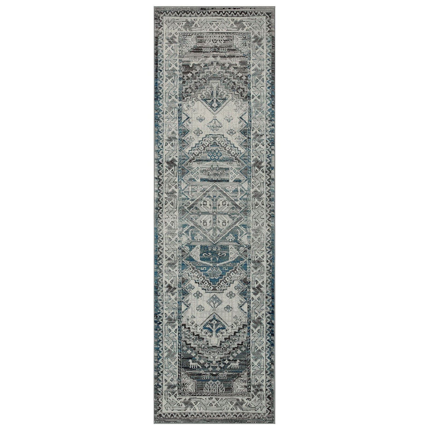 Kendra 2603 H Traditional Grey Rug