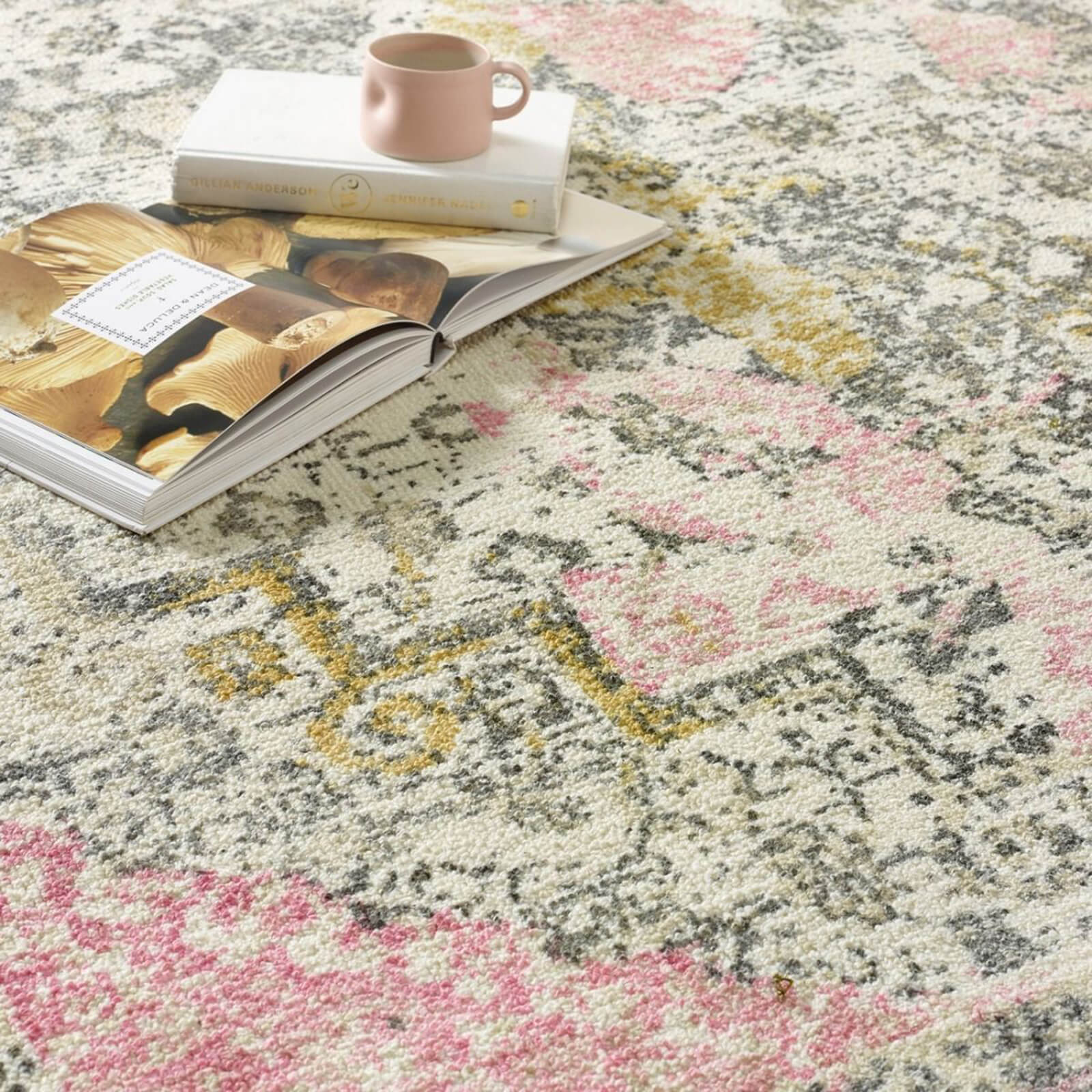 Origins Vogue Pink / Ochre Rug