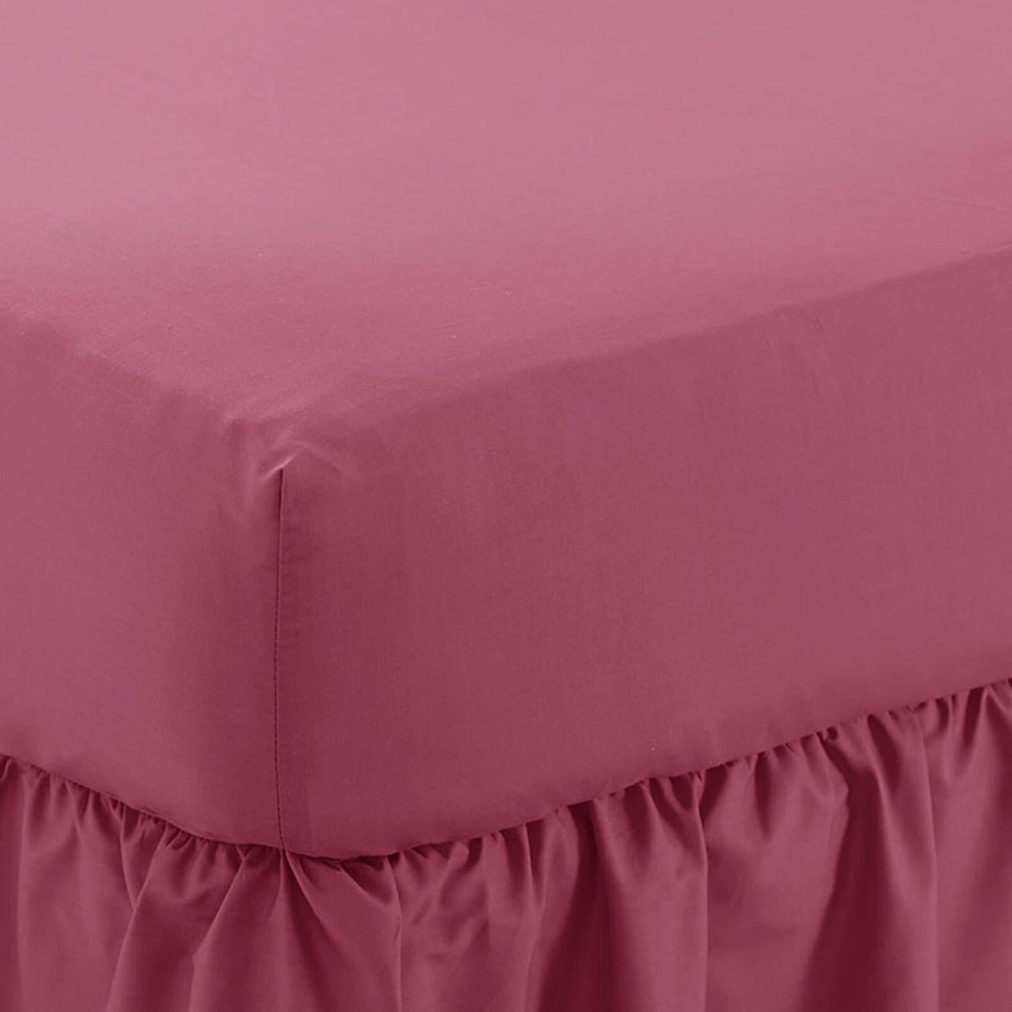 Poetry Aubergine Fitted Sheet