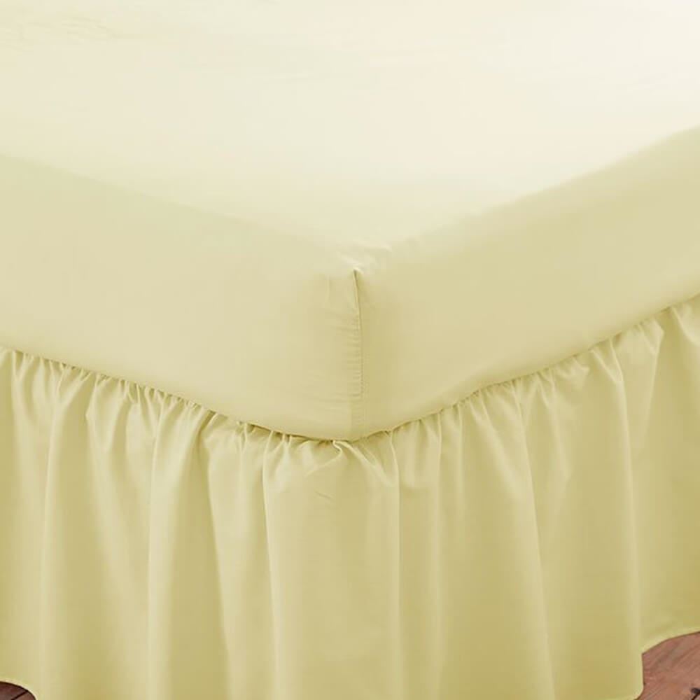 Poetry Lemon 30cm Fitted Sheet