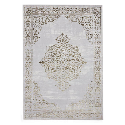 Artemis B9076A Gold/ Silver Traditional Rug