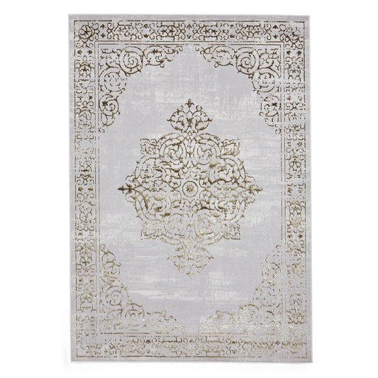 Artemis B9076A Gold/ Silver Traditional Rug