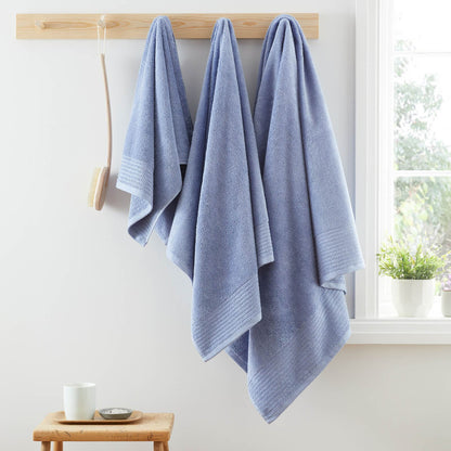 Egyptian Cotton Blue Bath Towel - 70x120 cm