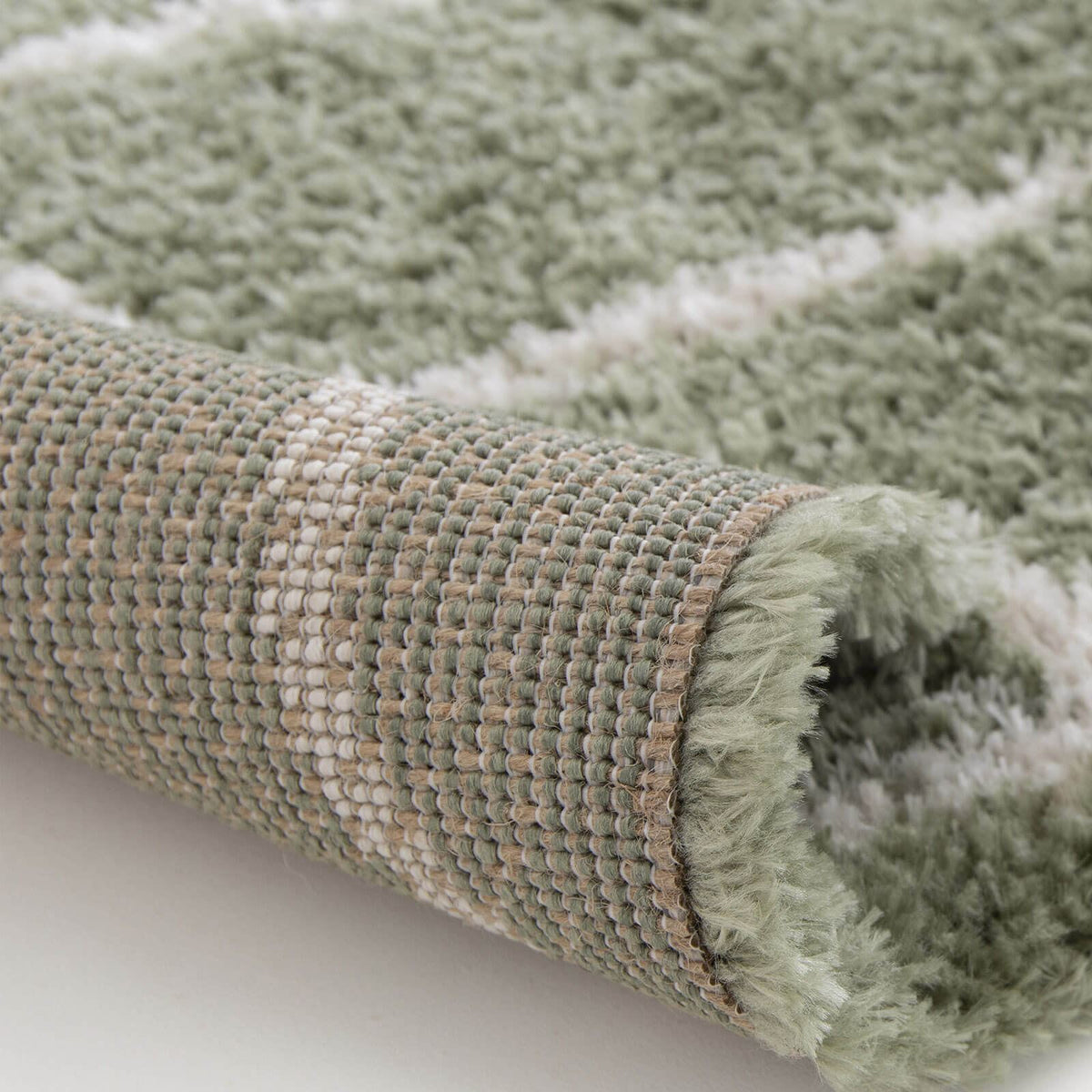 Halo Squiggle Sage Swirl Rug