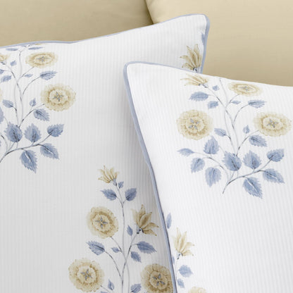 Eloise Floral Blue Duvet Cover Set