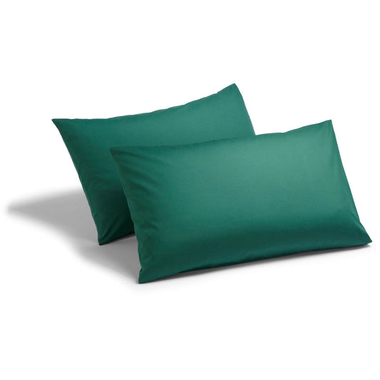 Poetry Bottle Green Housewife Pillowcase Pair