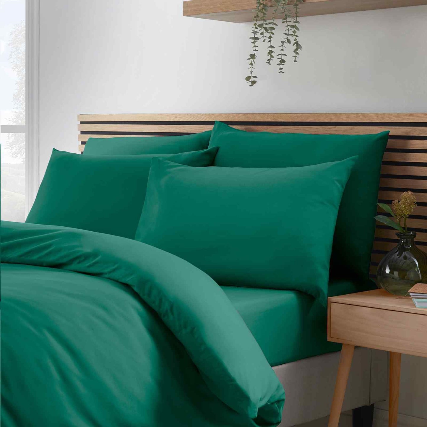 So Soft Non Iron Teal Duvet Cover Set