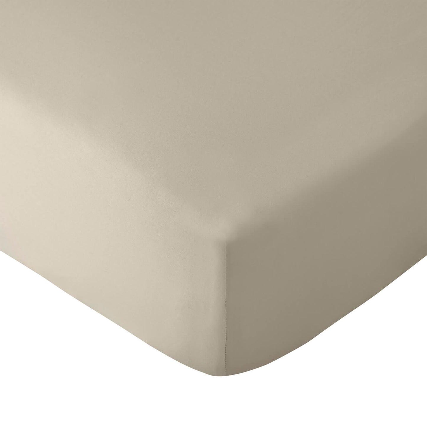 So Soft Easy Iron Natural Fitted Sheet