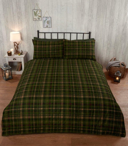 New Angus Stag BC Green Duvet Set