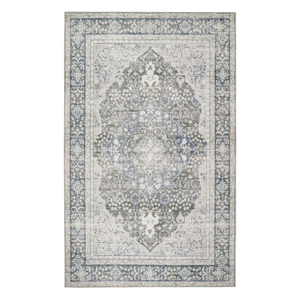 Modern Washable Oakham Multi Traditional Rugs