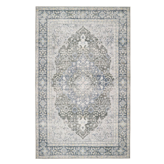 Modern Washable Oakham Multi Traditional Rugs