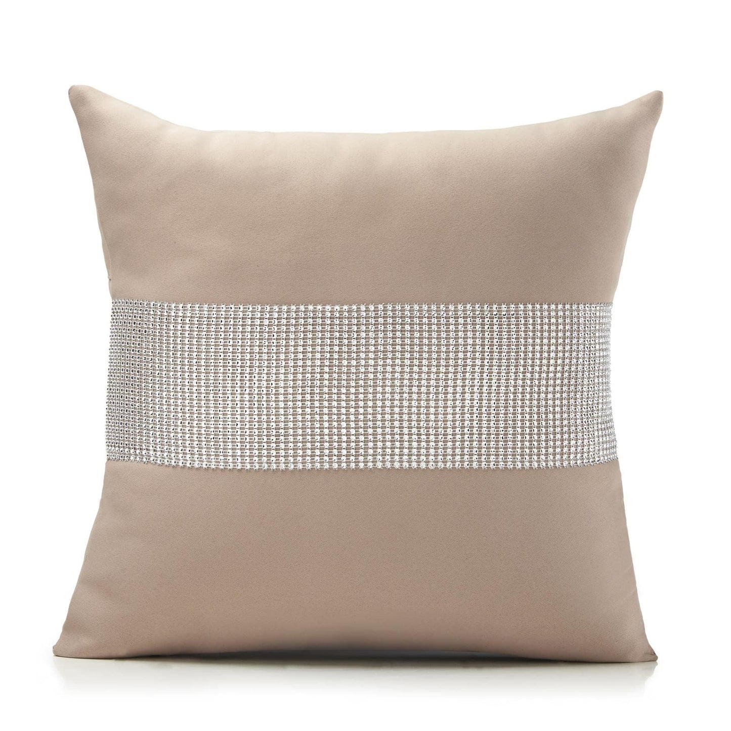 Diamante Palace Beige Cushion Cover