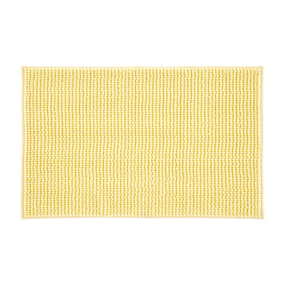 Catherine Lansfield Bobble Yellow  - Bath Mat