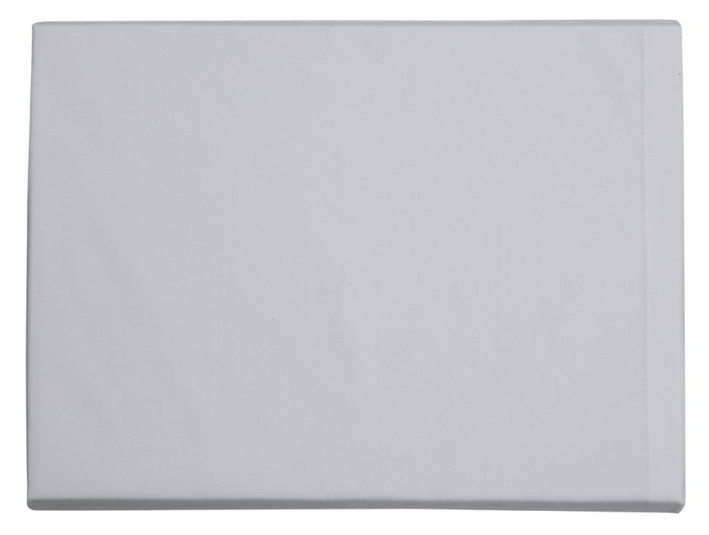 300TC Organic Percale Snow Valance