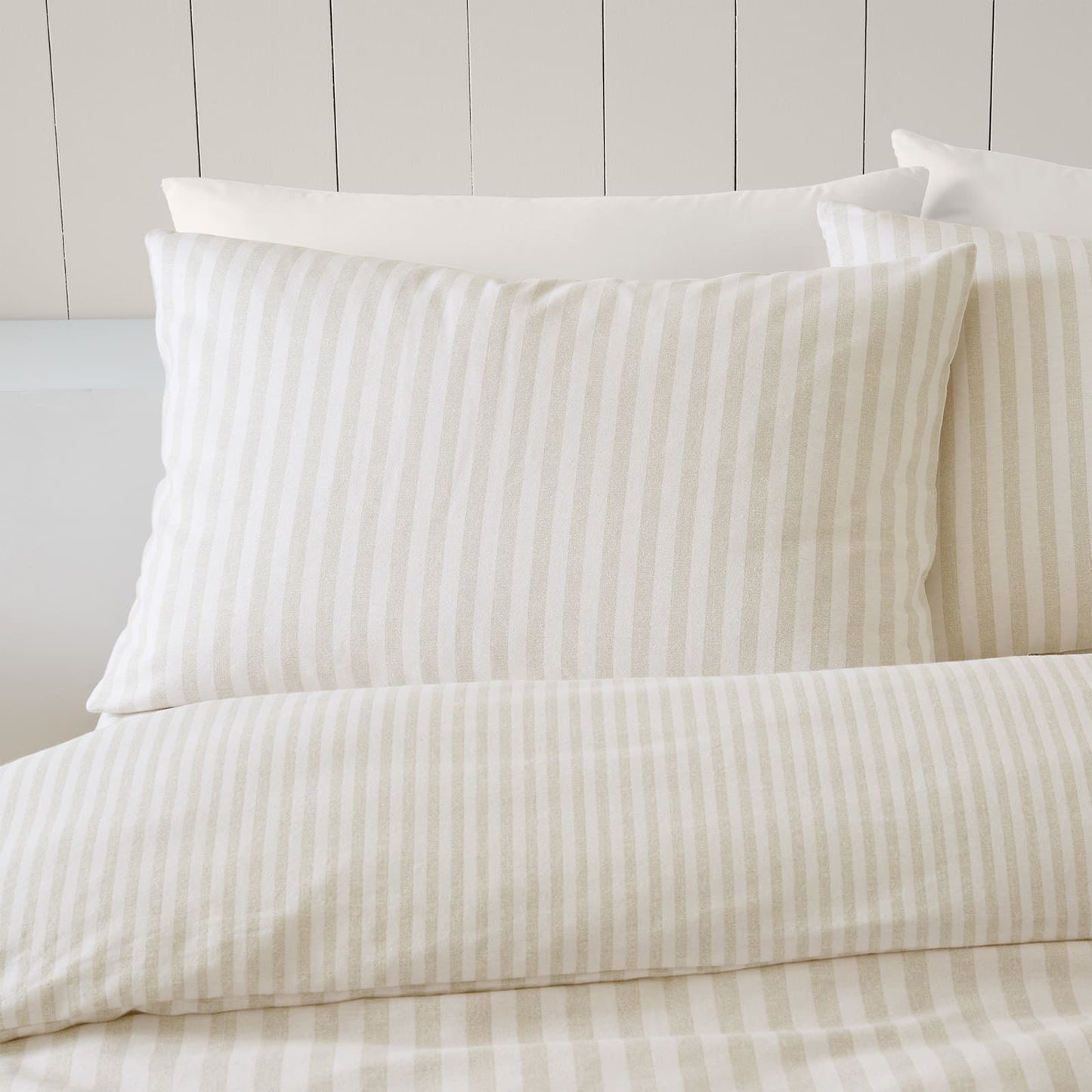 Stripe Natural Duvet Set
