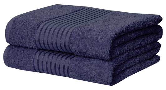 Windsor Denim Bath Sheet Pair