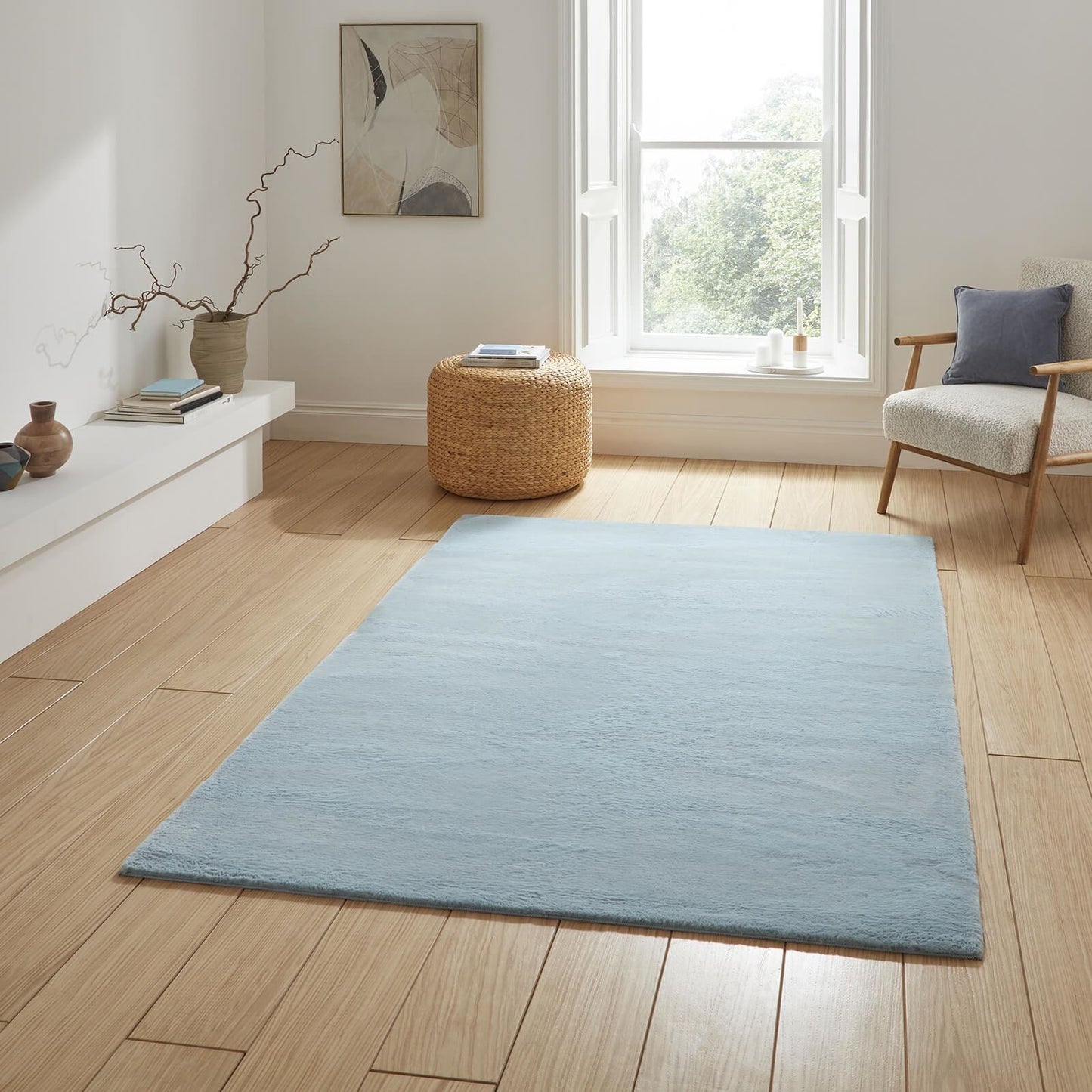 Snug Rug Blue Modern Rug