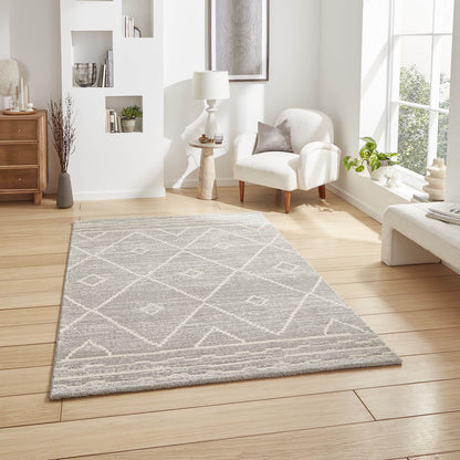 Geneva 62788 Silver Berber Rug