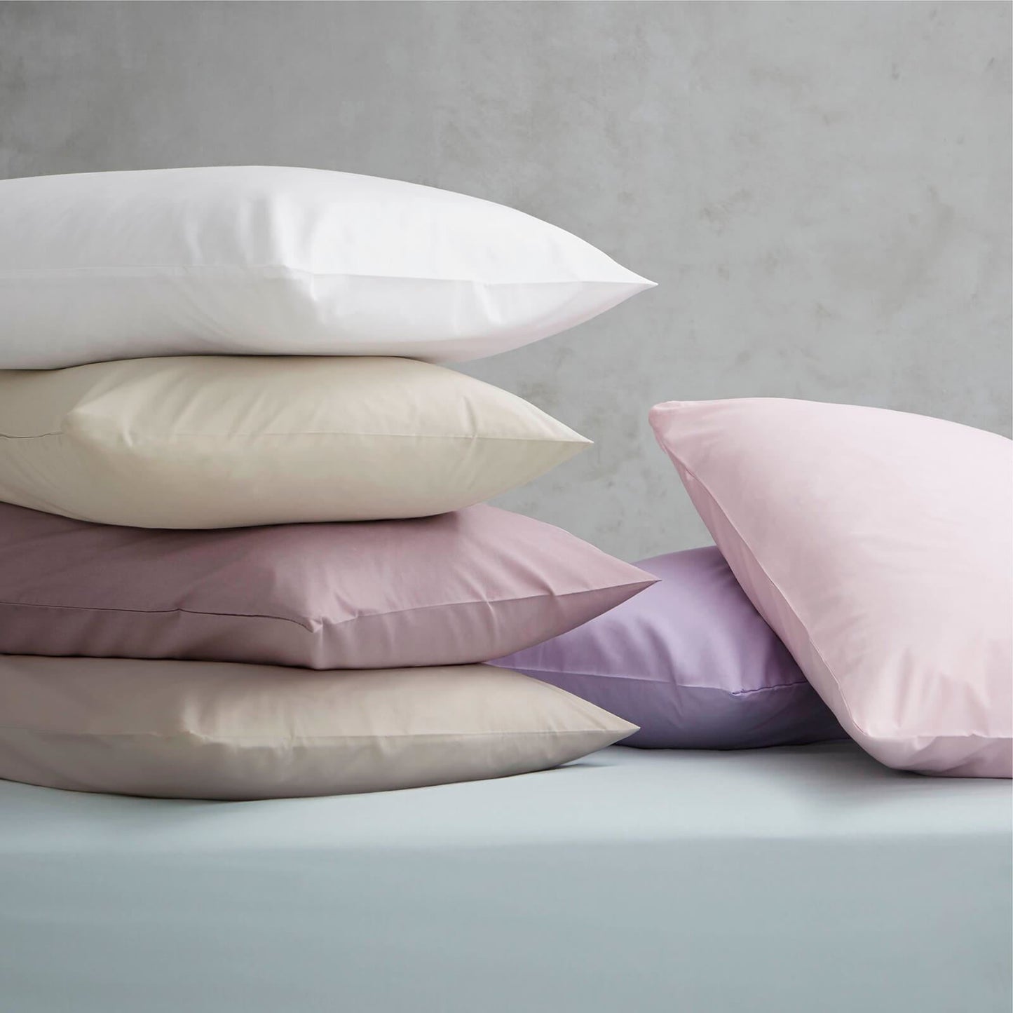 Easy Iron Percale White Fitted Sheet