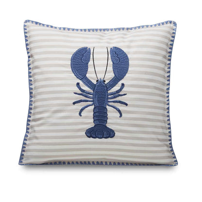 Lobster Blue Cushion