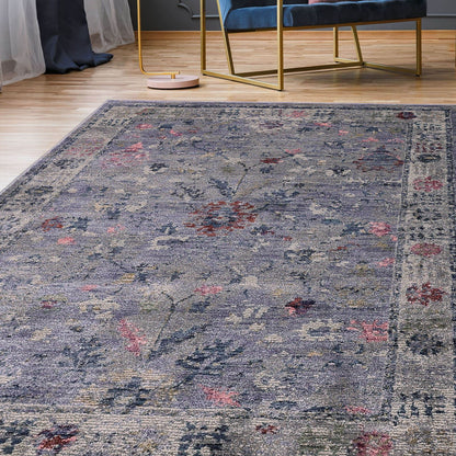 Orner Traditional Grey Rug