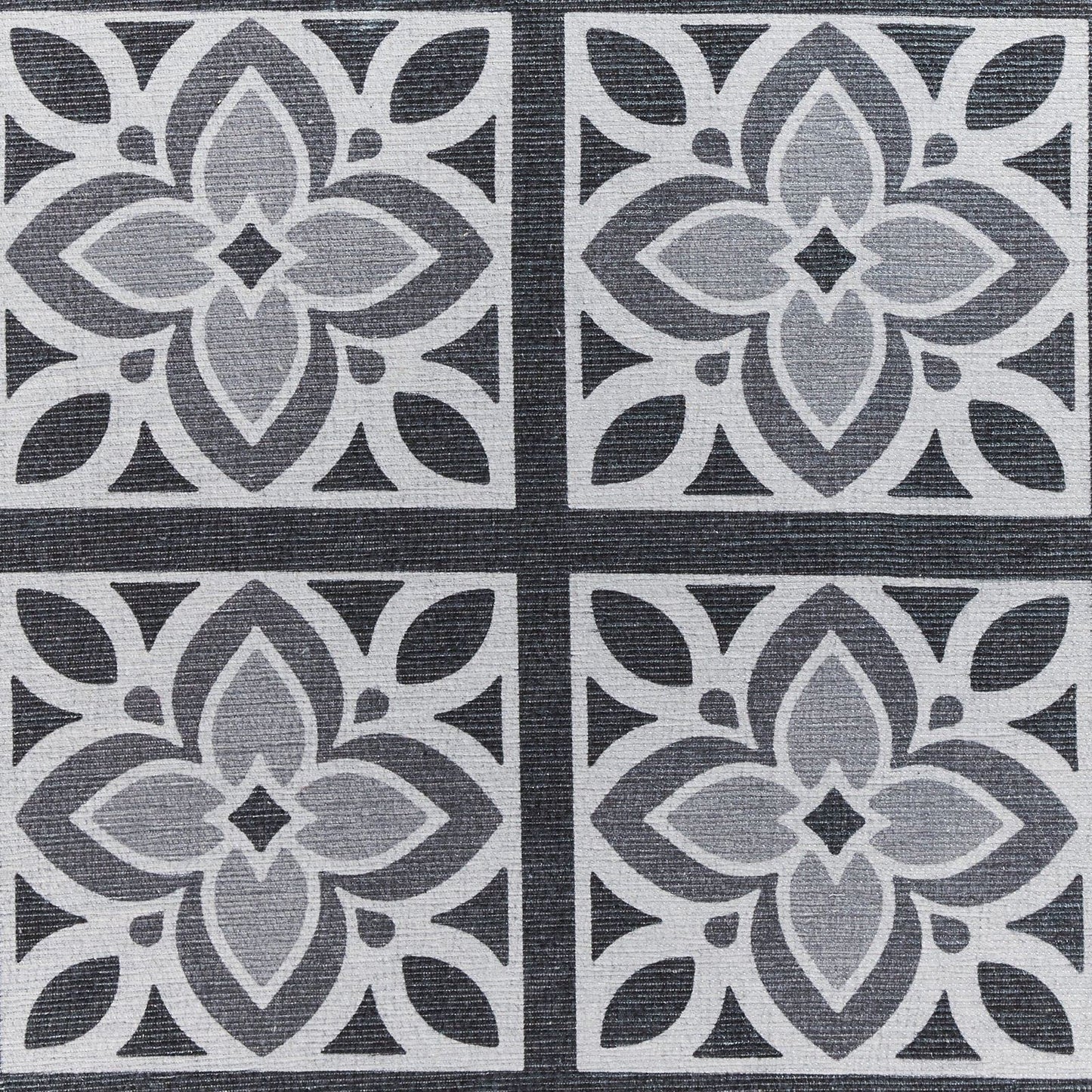 Victoria H1191 Grey/Yellow Washable Rug