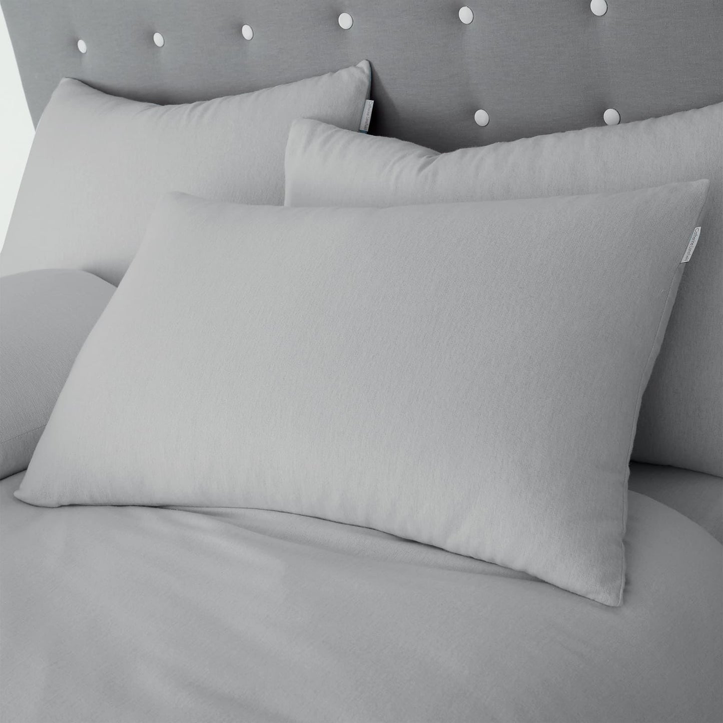 Brushed Cotton Grey Duvet Set