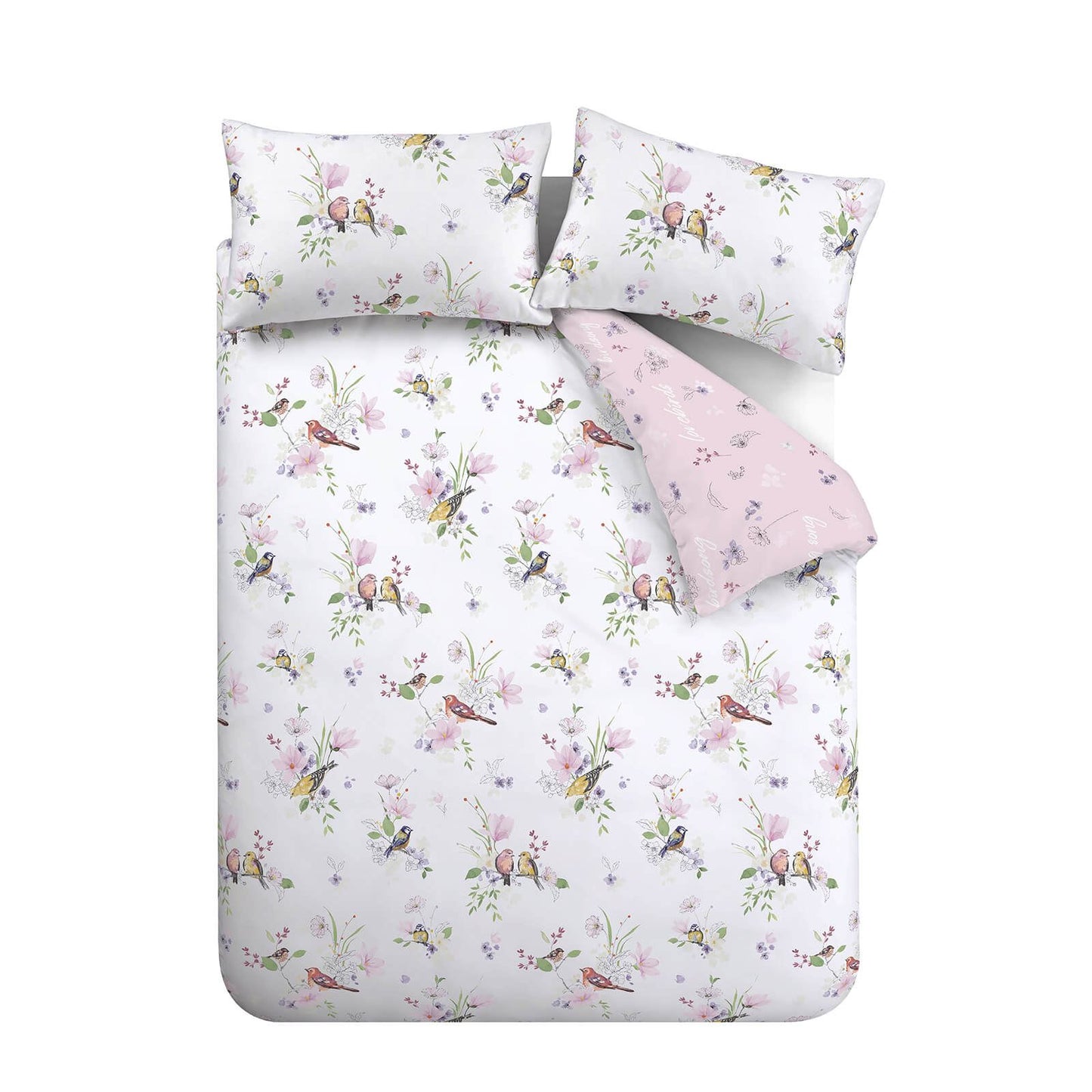 Songbird Pink Duvet Set