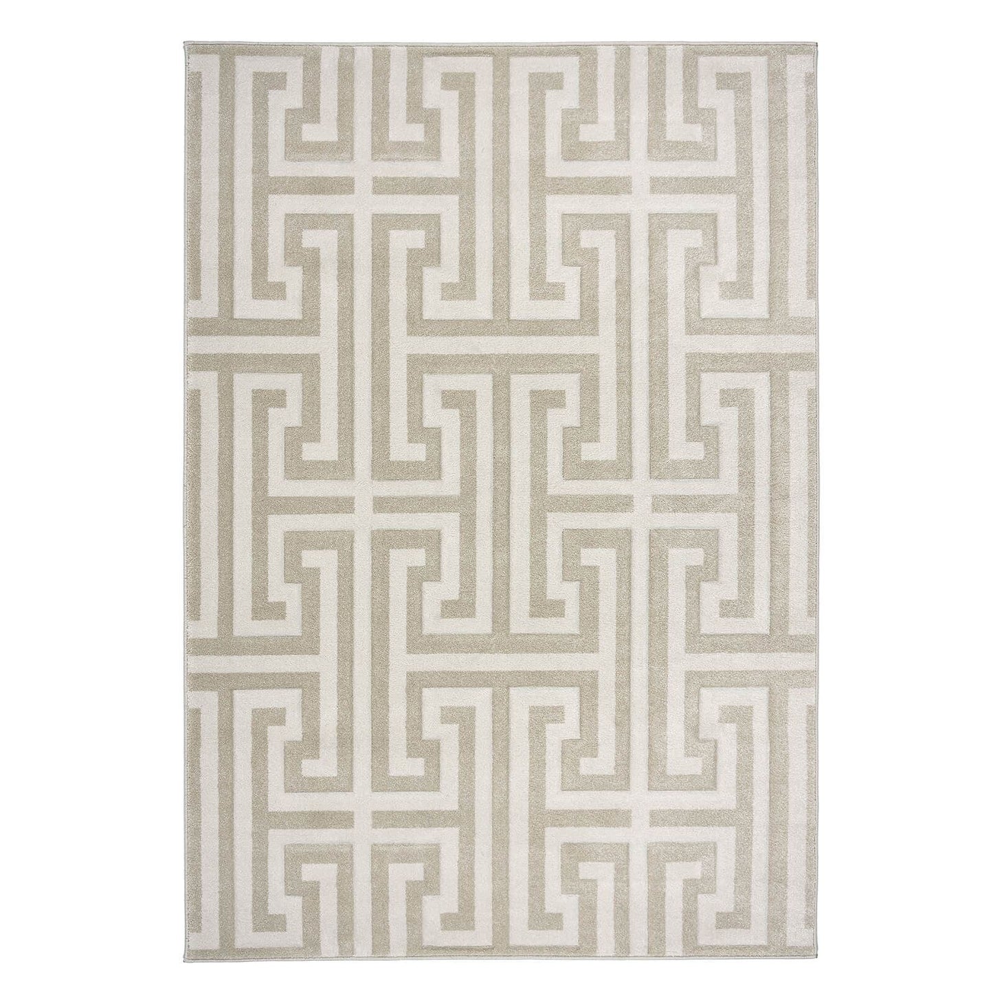 Origins Greek Key Cream Beige/Cream Rug