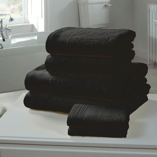 Chatsworth Black Bath Towel