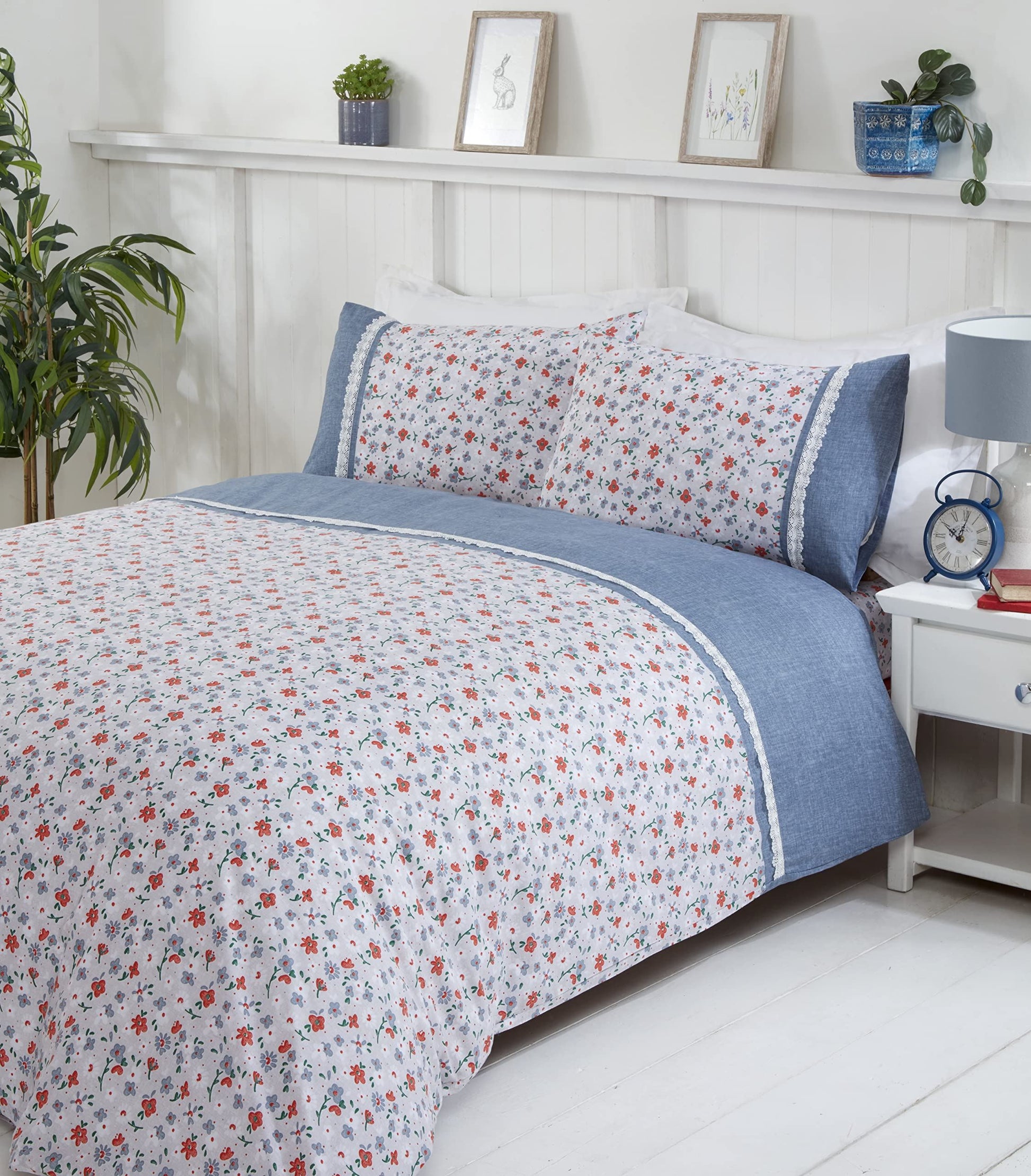 Penelope Blue Duvet Set